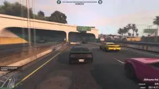 Как я начинаю гонку в GTA Online