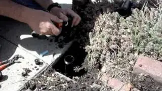 How to Replace a Sprinkler Riser.