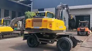 JG125S wheel excavatos test demo