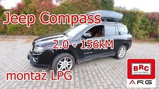 Jeep Compass 2.0 156kM montaż instalacji gazowej w ARG Auto Gaz Łódź