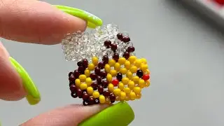 Beaded bee. Step-by-step tutorial