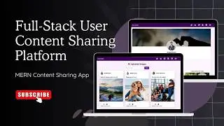 MERN Stack Content Sharing Platform