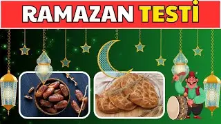 Ramazan Özel Bilgi Yarışması !  Ramazan Testi | #ramazan #ramadan