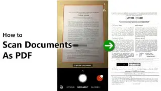 How to Scan Documents as a PDF on Mobile