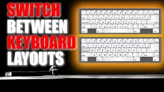How To Switch Between Keyboard Language Layouts - Shortcut Tutorial.