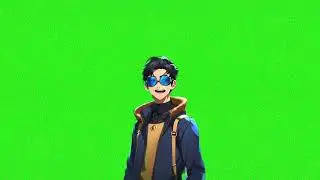 Character green screen Background |