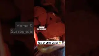 Korean Style Chips 🤯 #ytshorts #tasty #snacks #food