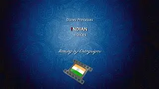 Non/Disney Princesses | Indian ranking (Bengali/Marathi/Tamil/Telugu)