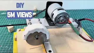 Homemade Multifunctional Mini Cutting Machine - Milion Views