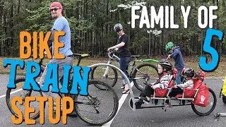 Our Family's Bike Trains - Weehoo iGo2 (RV Bound | Family of 5) S1-Ep3 #rvbound