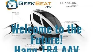 Behold - The Autonomous Aerial VEHICLE (EHang 184)