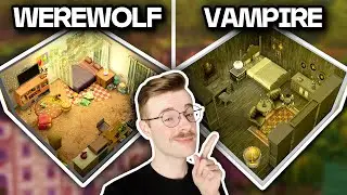 every dorm room is a RANDOM OCCULT in the Sims 4