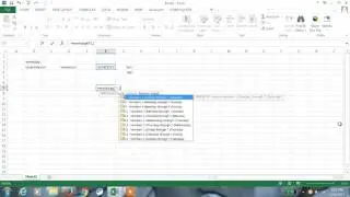 Excel 2013 Tutorial#89 ISOWEEKNUM Weekday Function in Excel