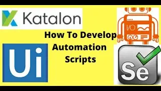 Automation with Uipath,Selenium,Katalon and Webdriverio