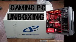 Gaming PC Unboxing and Setup Cyberpower PC July 2014