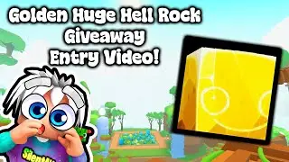 💥Pet Simulator 99 💥 Huge Golden Hell Rock Giveaway! #short #petsim99 #giveaway #petsimulator99update