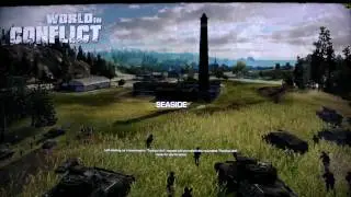 ATI 5850 @1.0GHz Q9550 @4.0GHz WORLD IN CONFLICT BENCHMARK DX10 ALL MAXED 1920X1080 4XAA