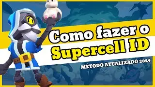 COMO CRIAR UMA CONTA OU LOGAR NO SUPERCELL ID EM 2024!