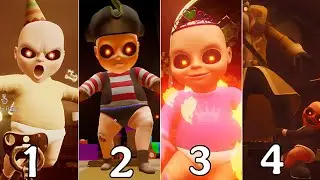 All Ending The Baby in Yellow - New Update Act 1-4