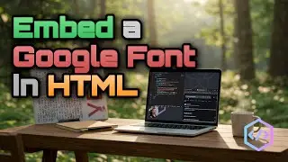 Embed a Google Font in 