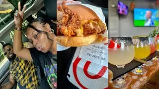 VLOG | Chick-Fil-A New Menu, Housewarming, LIT Wedding, ATL Flood, CAU Showcase | ShaniceAlisha .