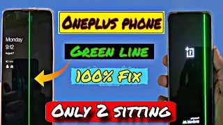 📵how to fix green line on oneplus 9r | oneplus green line issue | oneplus green line issue solution