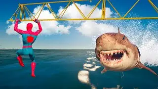 GTA 5 Spiderman Funny Ragdolls Jumps&Fails vol.6 (Euphoria Physics)