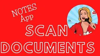 How to Scan a Document Using NOTES App on Your iPhone. FREE Scanning of Documents