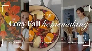 Cozy Fall Homemaking: Using the 5 Senses to Transform Your Home
