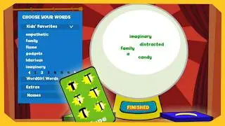 WordGirl: What's Your Favorite Word Gameplay (Browser Game)