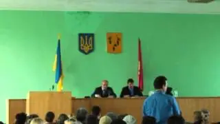 открытие сессии горсовета