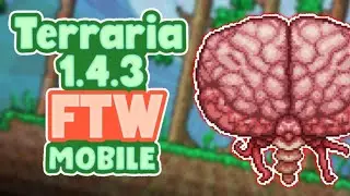 Brain of Cthulhu e Grandes Melhorias! - Terraria 1.4.3 Mobile FTW (09) (+DOWNLOAD)