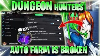 DUNGEON HUNTERS SCRIPT *NO KEY* - FAST AUTO FARM, AUTO SKILLS, AUTO ROLL WEAPON, KILL AURA & MORE! ✅