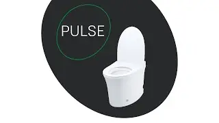Приставной унитаз с функцией импульсного смыва Pulse