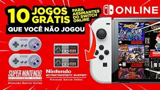 Top 10 jogos GRÁTIS de Super Nintendo e NES pra quem assina Switch ONLINE que poucos jogaram!
