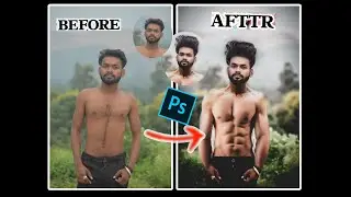 Photo Editing  six pack   Photoshop .2022😎👌