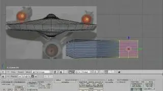 Star Trek 1701 Ship: Blender Tutorial Part 2