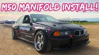 E36 M50 MANIFOLD SWAP & DYNO!