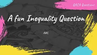 Inequality Question
