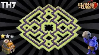 NEW BEST TOWN HALL 7 (TH7) BASE | TH7 BASE COPY LINK - CLASH OF CLANS