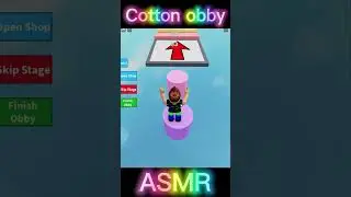 Roblox Cotton obby fullwalk ASMR
