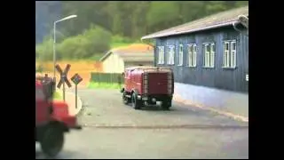 H0 Mikromodelle -IFA S4000 Feuerwehren im Einsatz