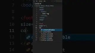 Font Tag in HTML #html #coding #viral