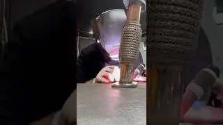 СВАРКА ГОФРЫ ГЛУШИТЕЛЯ АРГОНОМ