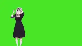 green screen | cartoon dance