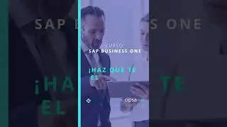 💙Cursos y Master SAP Business One CIPSA Barcelona presenciales y online  #empiezahoy