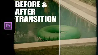 CREATE BEFORE AND AFTER TRANSITION EFFECT| WIPE SLIDE TRANSITION | 