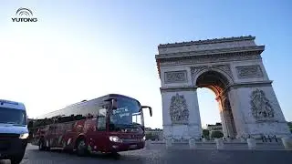 Yutong Buses Travel Around Paris