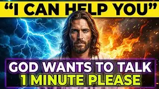 🛑 God Wants To Talk To You 1 Minute Please | God Message Today | God Message Now