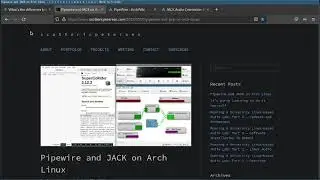 (Very) basic SuperCollider set-up inside existing Arch Linux VM (KVM, QEMU, libvirt. pipewire)